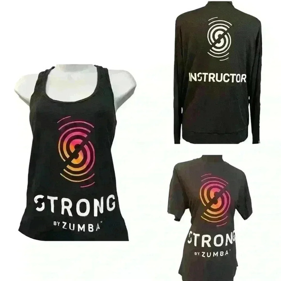 💪 3 in 1 Strong By Zumba®️ Instructor Bundle, Size: M/L, EUC - Picture 1 of 5